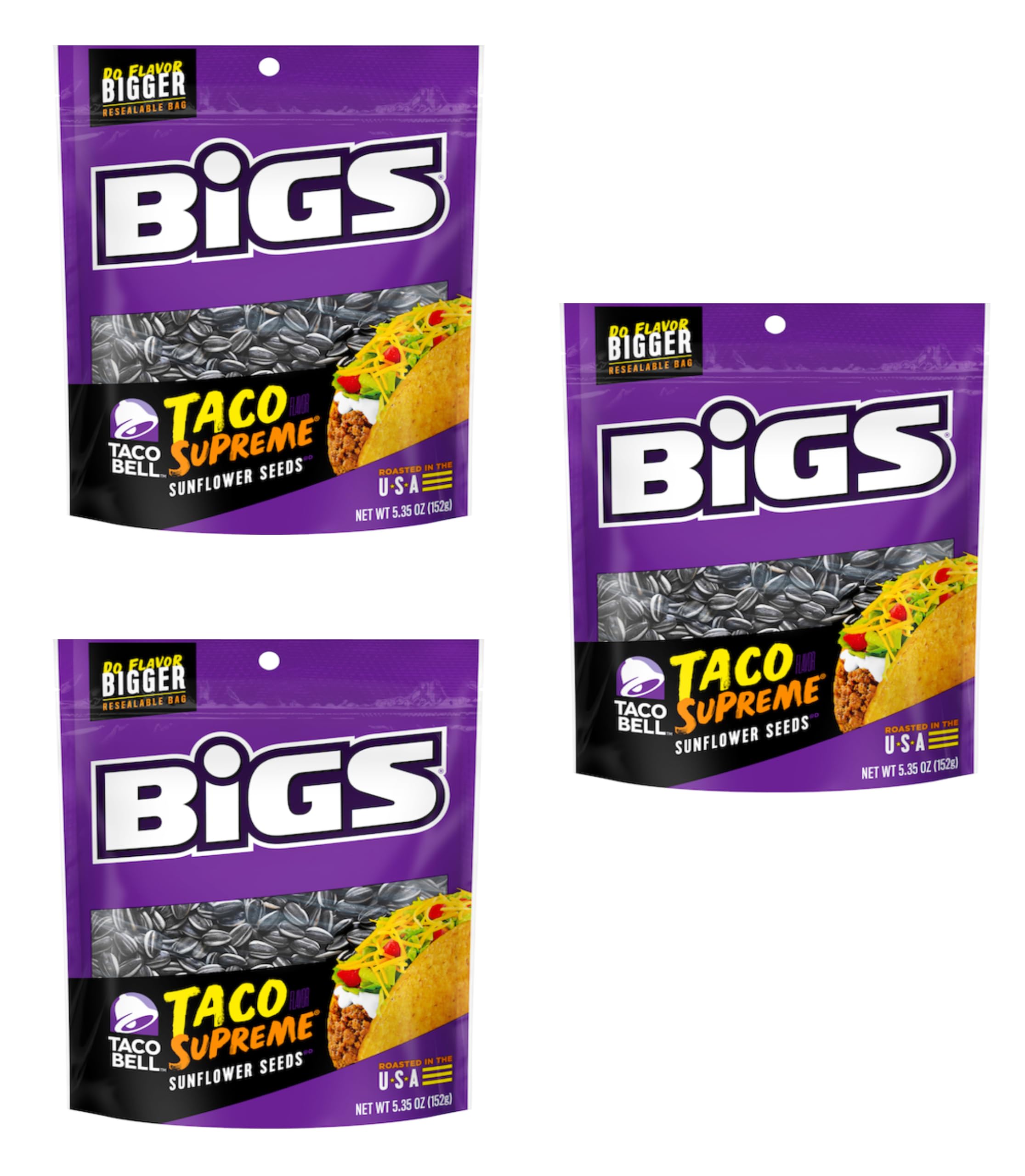 Amazon.com : Smiling Sweets Taco Bell Flavored Sunflower Seeds
